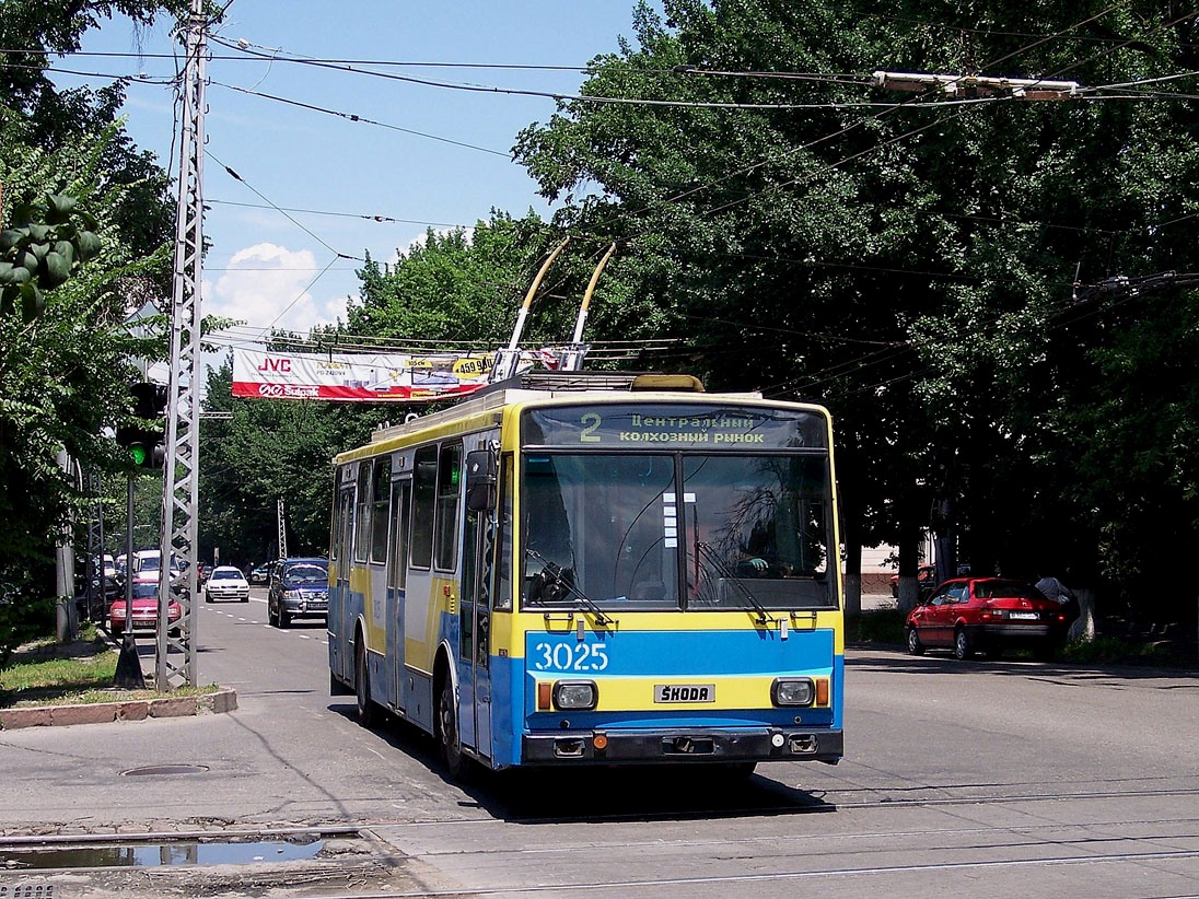 Алматы, Škoda 14Tr13/6M № 3025