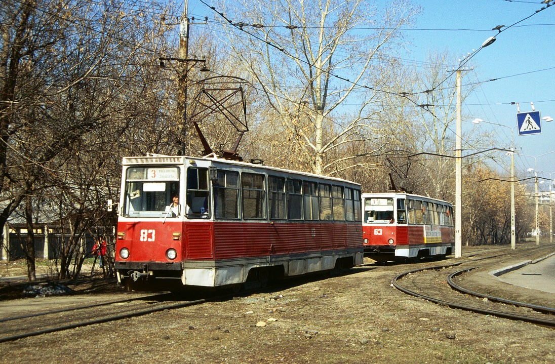 Усть-Каменогорск, 71-605 (КТМ-5М3) № 83; Усть-Каменогорск, 71-605 (КТМ-5М3) № 63