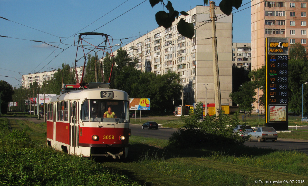 Харьков, Tatra T3A № 3059