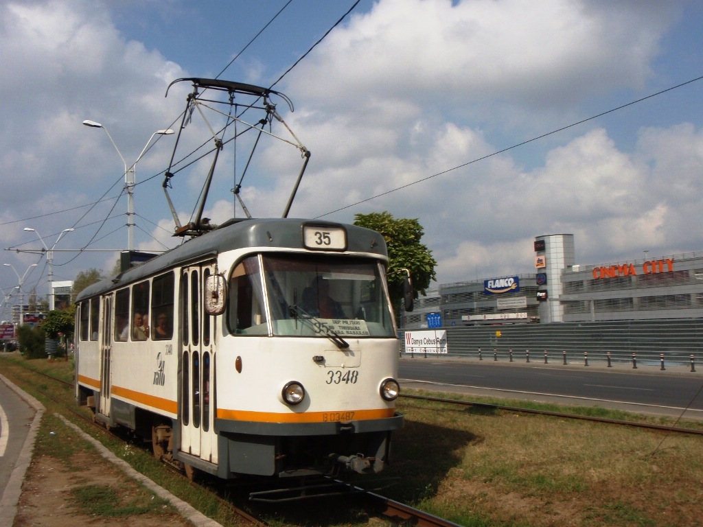 Бухарест - Илфов, Tatra T4R № 3348