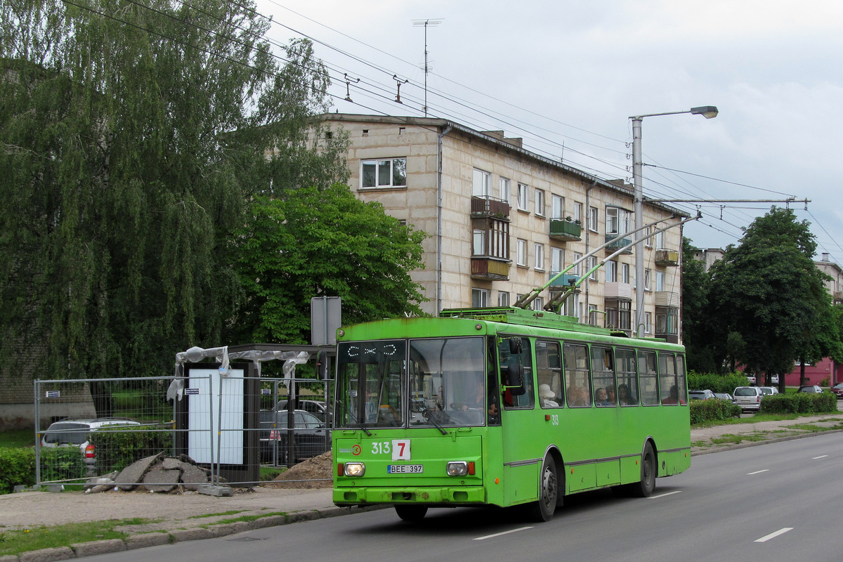 Каунас, Škoda 14Tr89/6 № 313