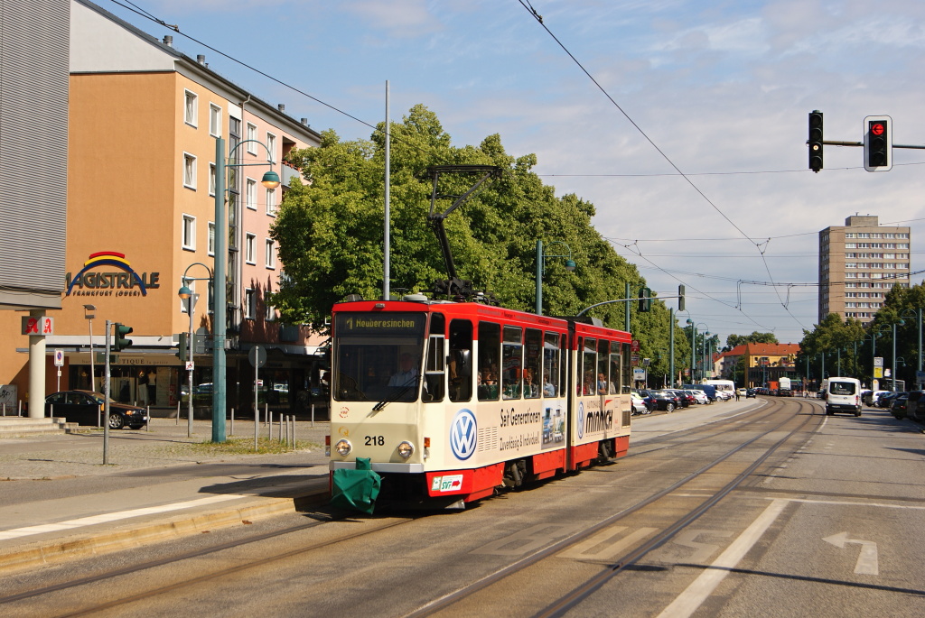 Frankfurt an der Oder, Tatra KT4DM — 218