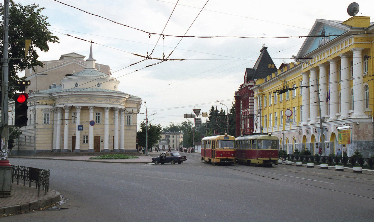 Орёл, Tatra T3SU № 082; Орёл, Tatra T3SU № 077; Орёл — Исторические фотографии [1992-2005]