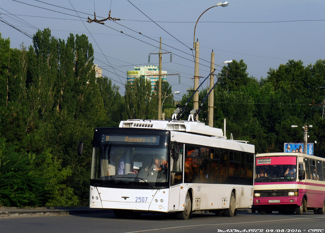 Крымский троллейбус, СВАРЗ-МАЗ-6275 № 2507