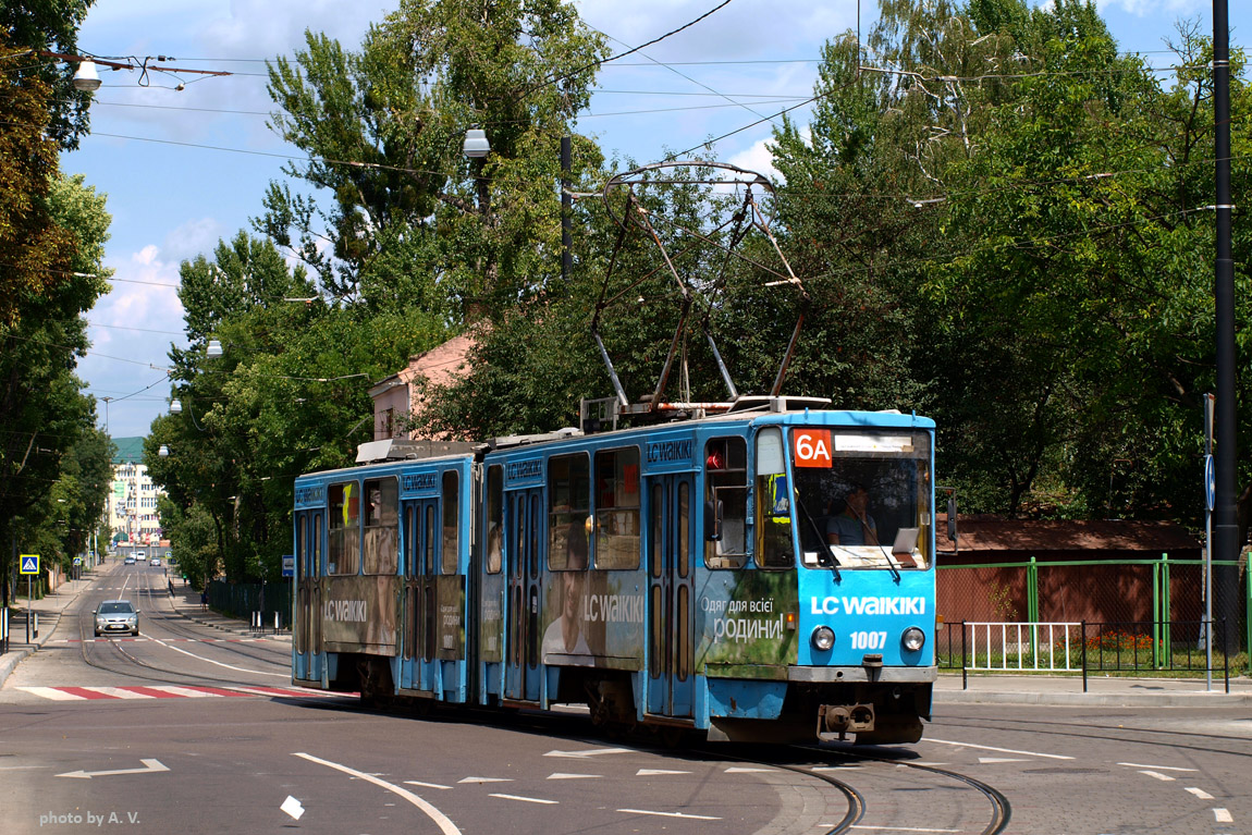 Львов, Tatra KT4SU № 1007