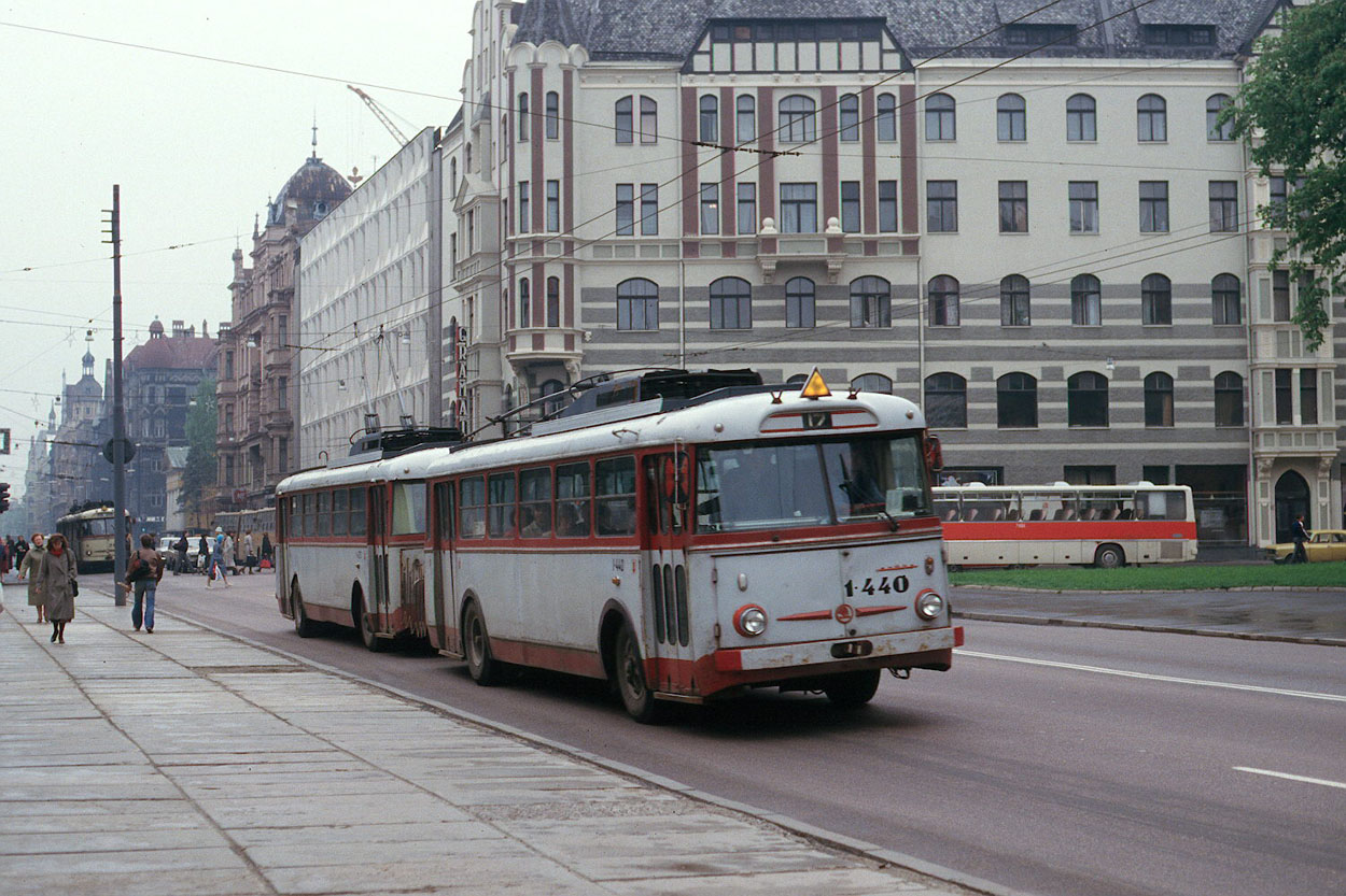 Riga, Škoda 9Tr19 č. 1-440; Riga — Old photos
