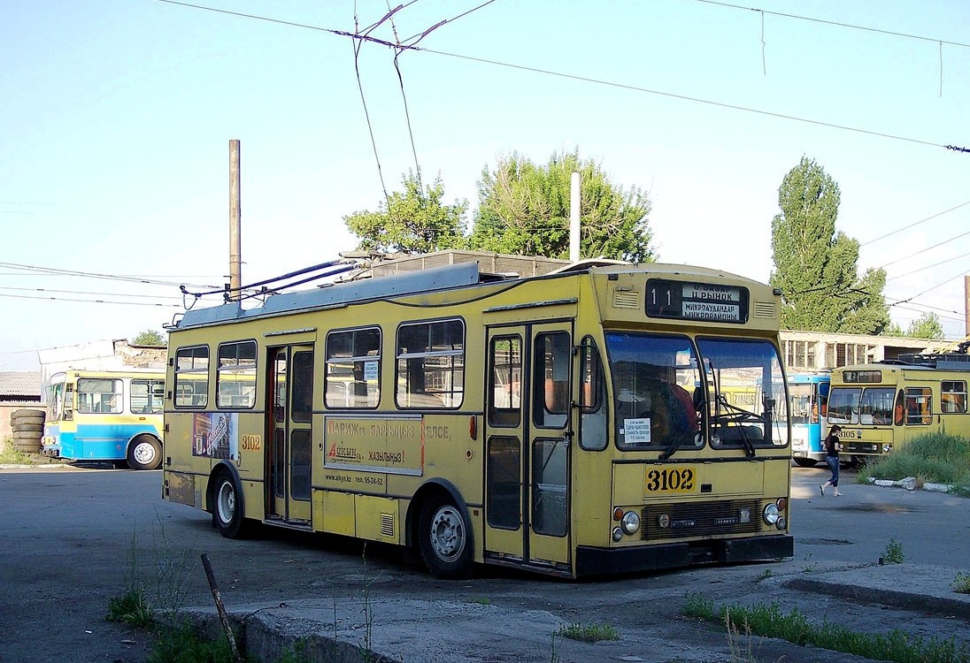 Алматы, Salvador Caetano/Efacec 175TR110 № 3102