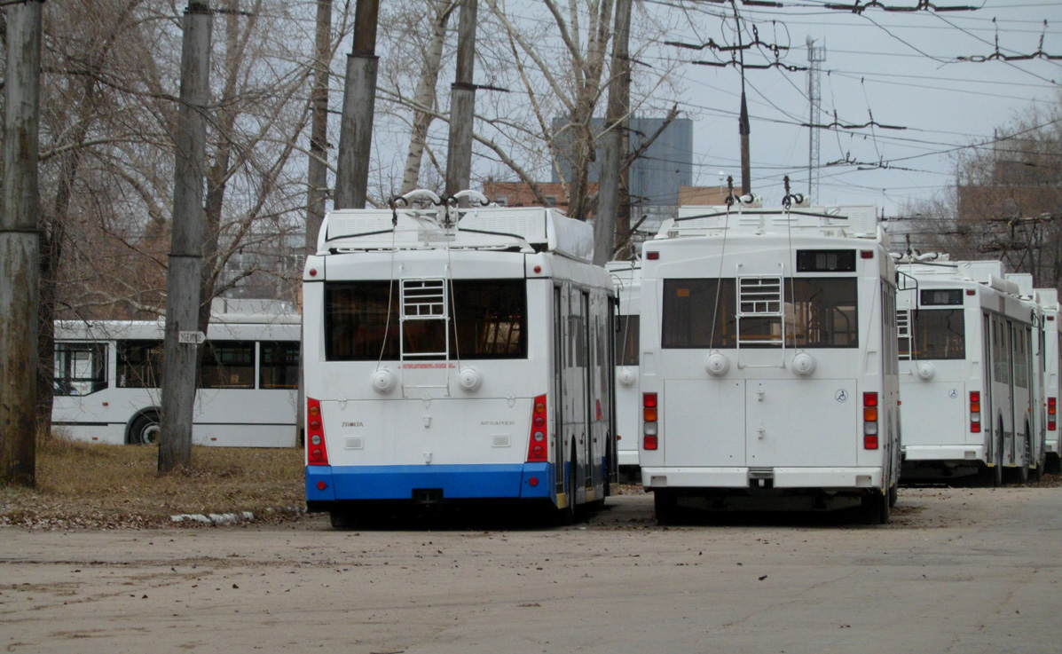 Тольятти, Тролза-5265.00 «Мегаполис» № 3067; Тольятти, Тролза-5275.03 «Оптима» № 2480; Тольятти — Новые троллейбусы 2014