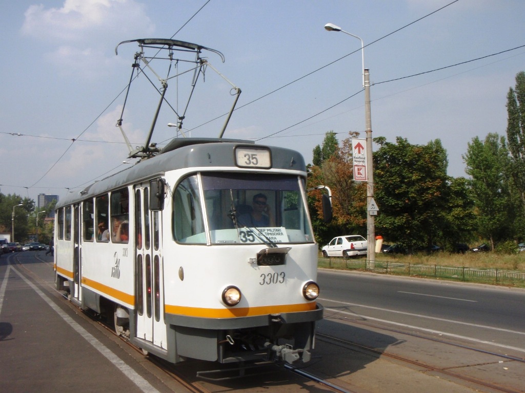 Bucureşti - Ilfov, Tatra T4R Nr. 3303
