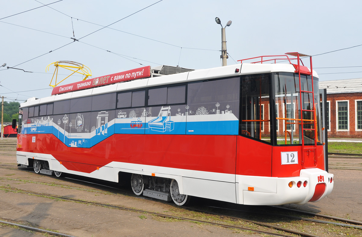 Омск, БКМ 62103 № 12; Омск — 27.07.2016 — Презентация нового вагона Stadler 62103