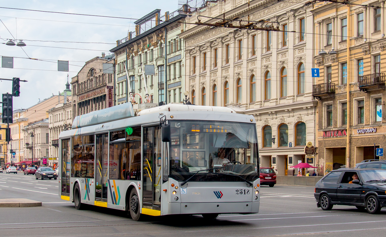 Санкт-Петербург, Тролза-5265.00 «Мегаполис» № 2518