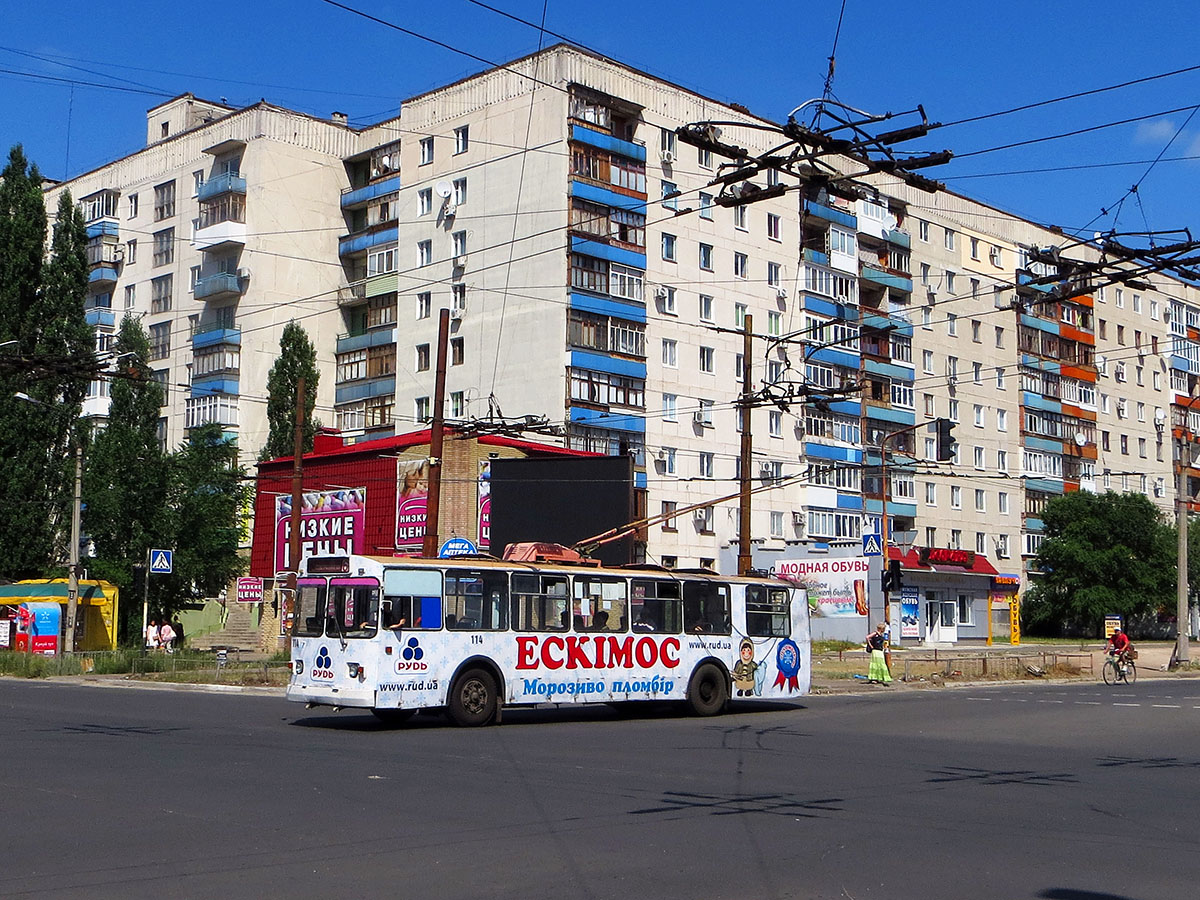 Северскодонецк, ЗиУ-682В-012 [В0А] № 114
