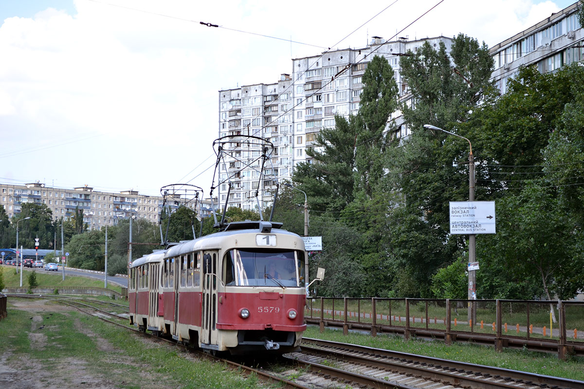 Киев, Tatra T3SU № 5579