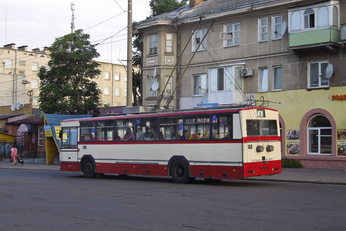 Ровно, MPK/Jelcz 120MT № 168