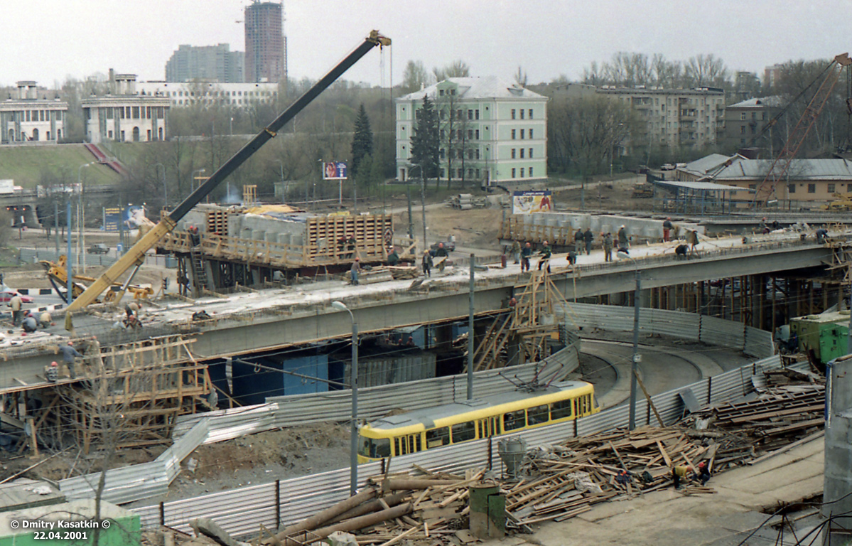 Москва — Виды с высоты; Москва — Строительство и ремонты; Москва — Трамвайные линии: СЗАО