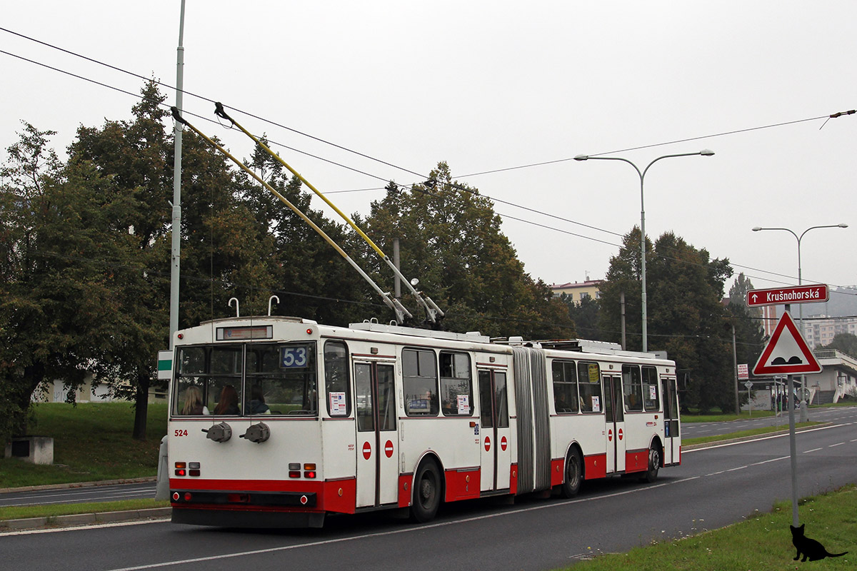 Усці-над-Лабем, Škoda 15Tr02/6 № 524