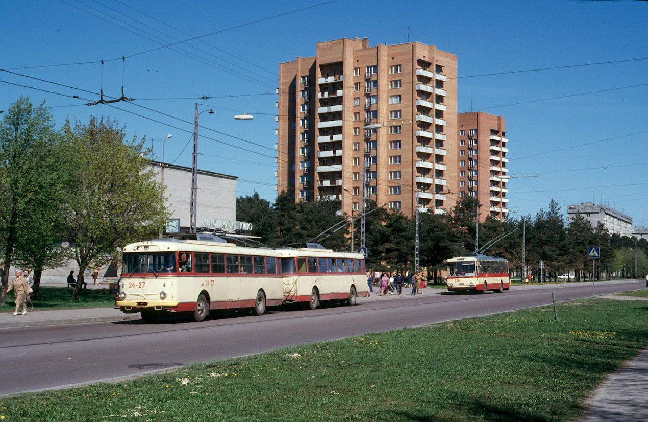 Tallinn, Škoda 9Tr19 Br. 24; Tallinn, Škoda 9Tr19 Br. 5; Tallinn, Škoda 14Tr02 Br. 238; Tallinn — Old photos