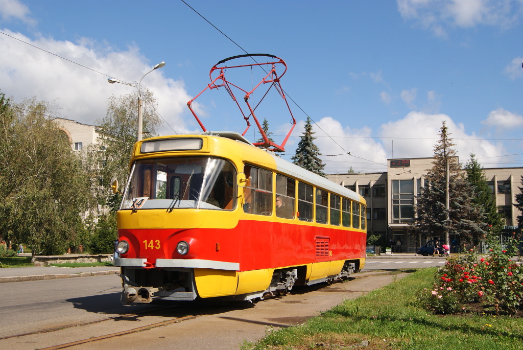 Винница, Tatra T4SU № 143