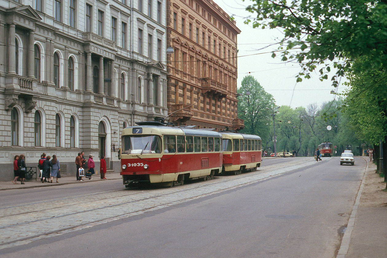 Riga, Tatra T3SU č. 3-1035; Riga — Old photos