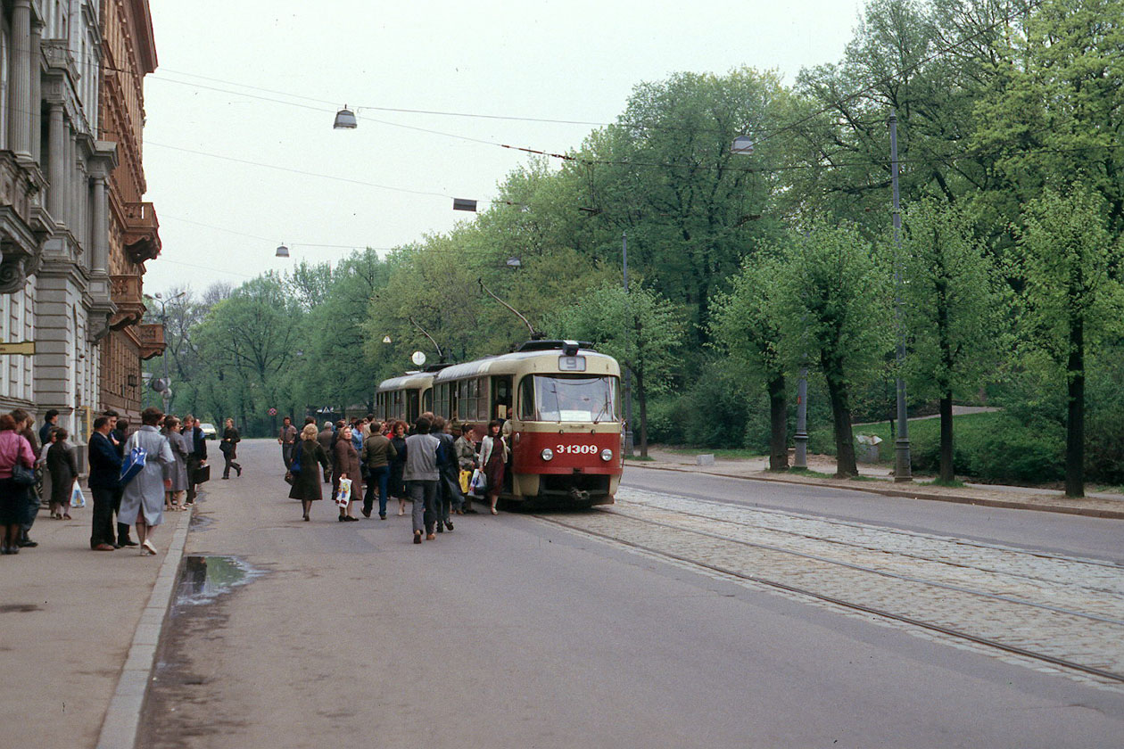 Riga, Tatra T3SU č. 3-1309; Riga — Old photos