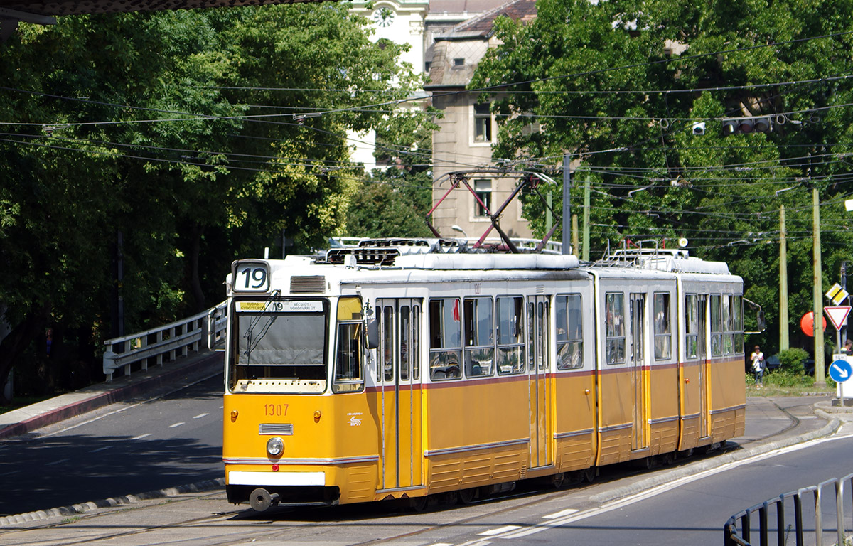 Budapest, Ganz CSMG2 Nr. 1307