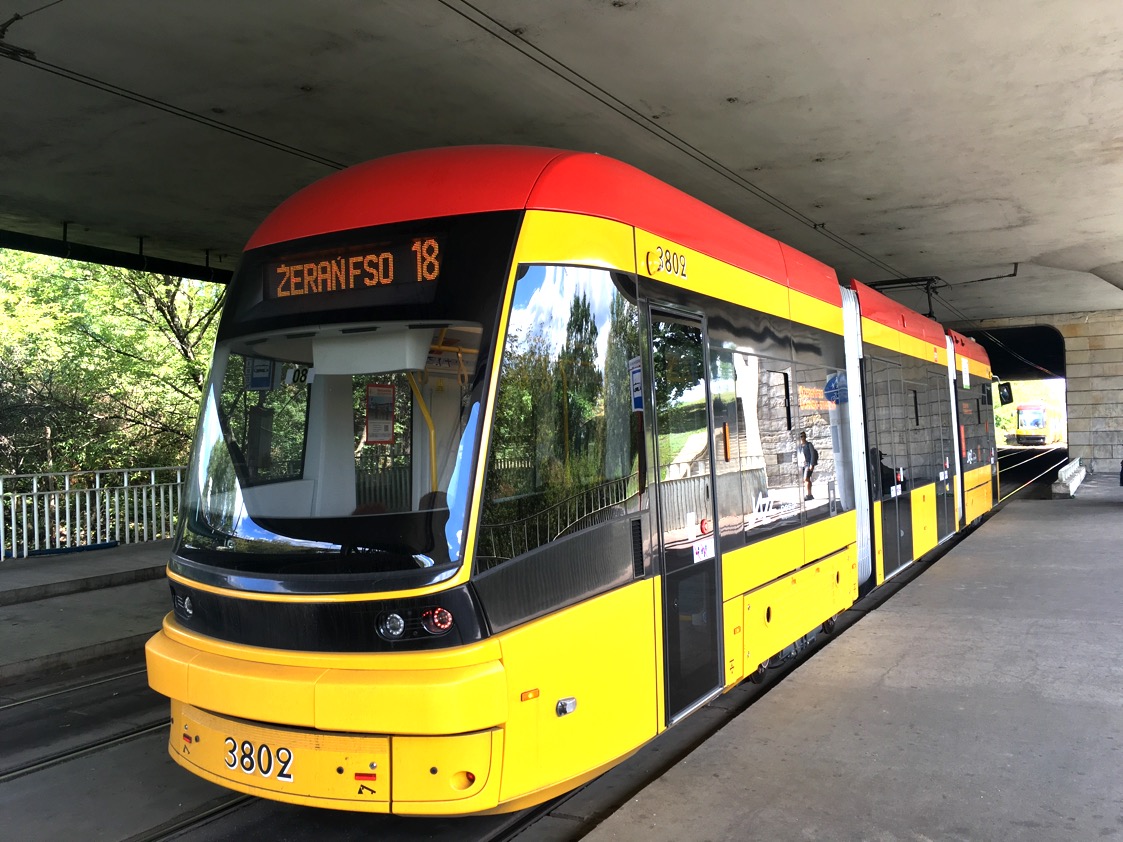 Varšava, PESA Jazz 134N č. 3802