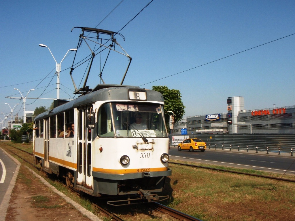 Бухарест - Илфов, Tatra T4R № 3311