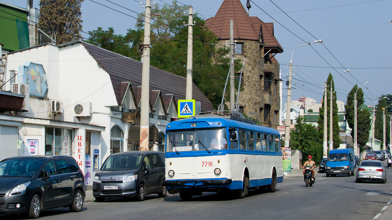 Крымский троллейбус, Škoda 9TrH29 № 7791