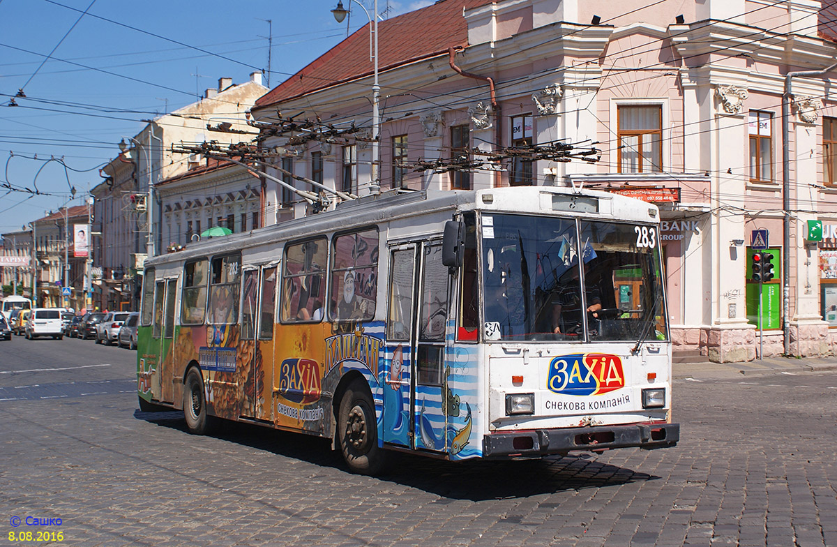 Черновцы, Škoda 14Tr89/6 № 283