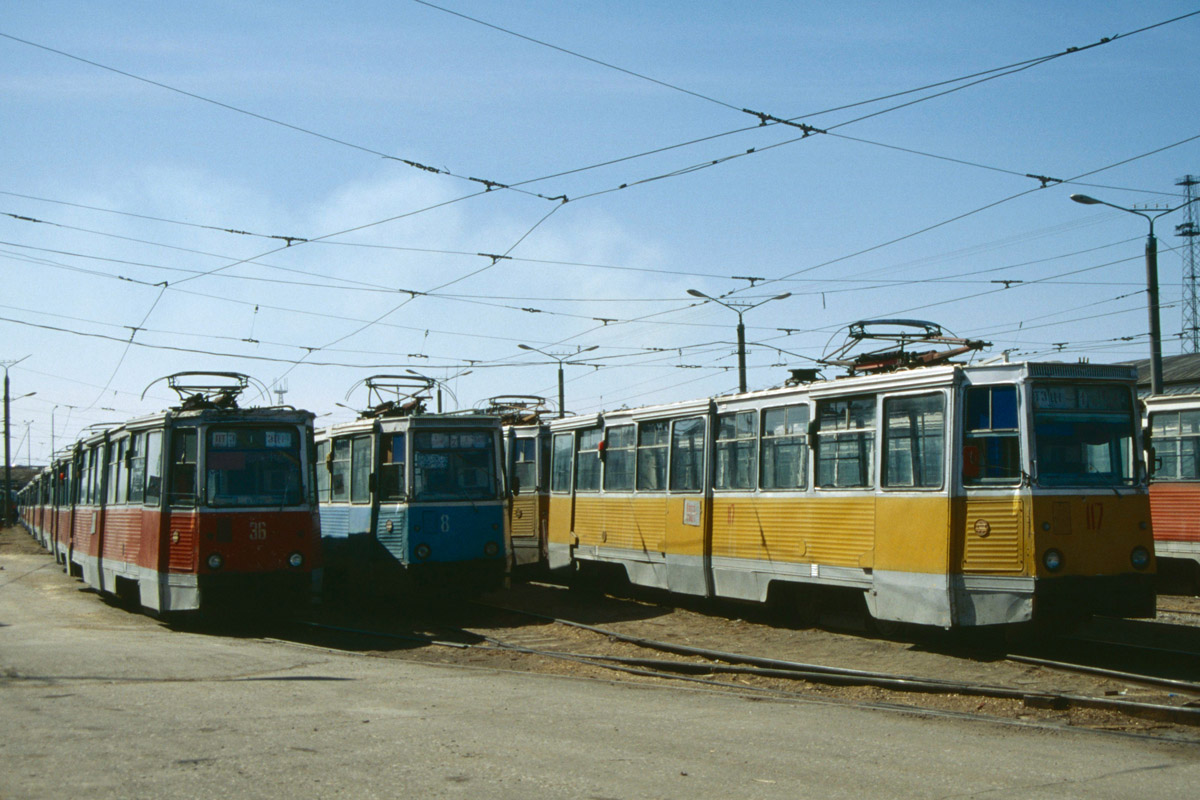 Pavlodar, 71-605 (KTM-5M3) № 117; Pavlodar, 71-605 (KTM-5M3) № 8; Pavlodar, 71-605 (KTM-5M3) № 36