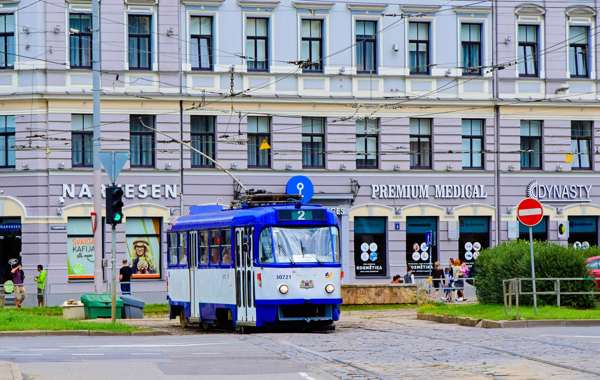 Рига, Tatra T3A № 30721