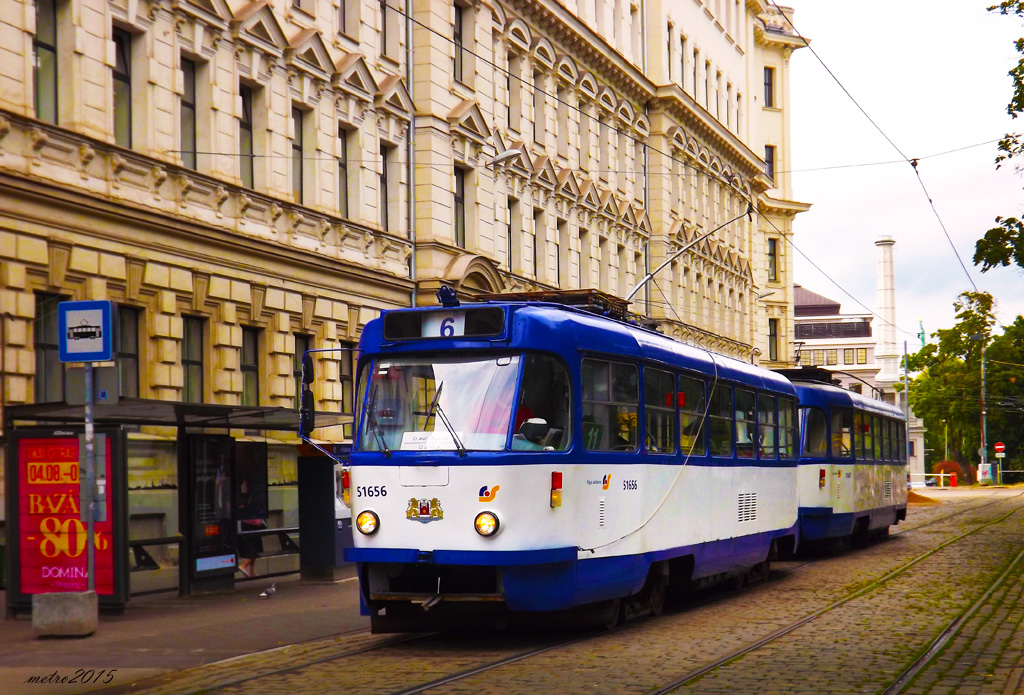 Рига, Tatra T3A № 51656