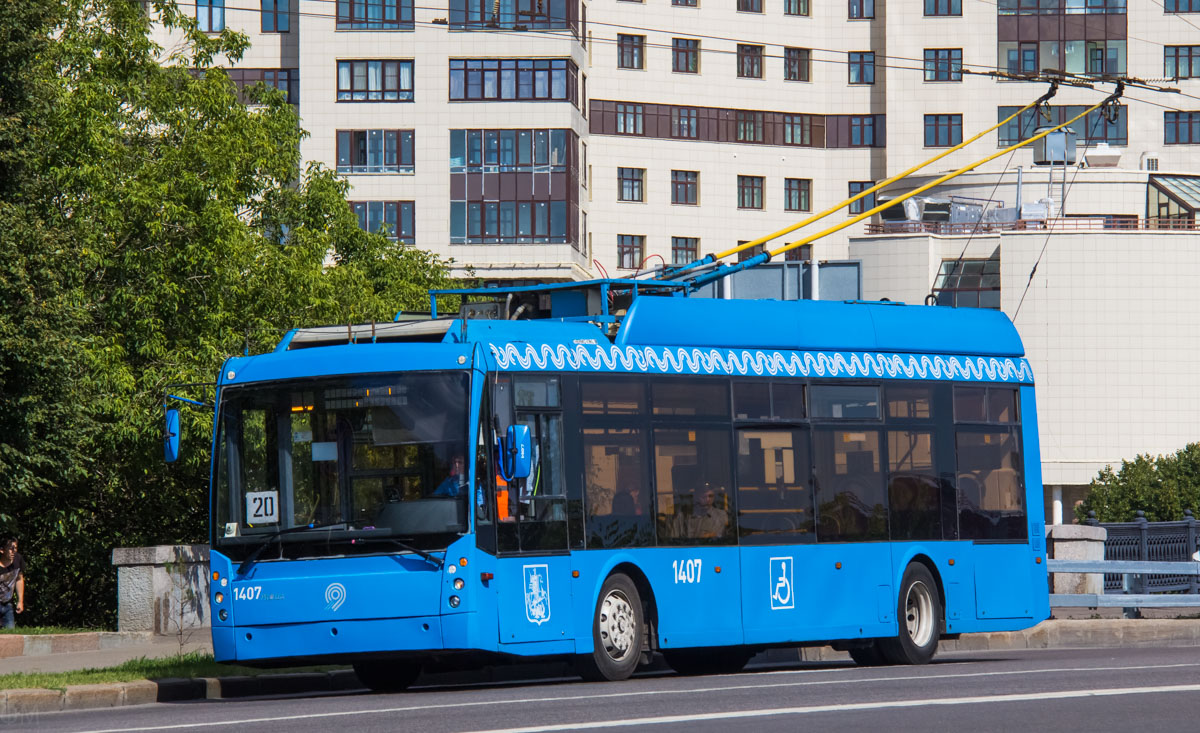 Москва, Тролза-5265.00 «Мегаполис» № 1407