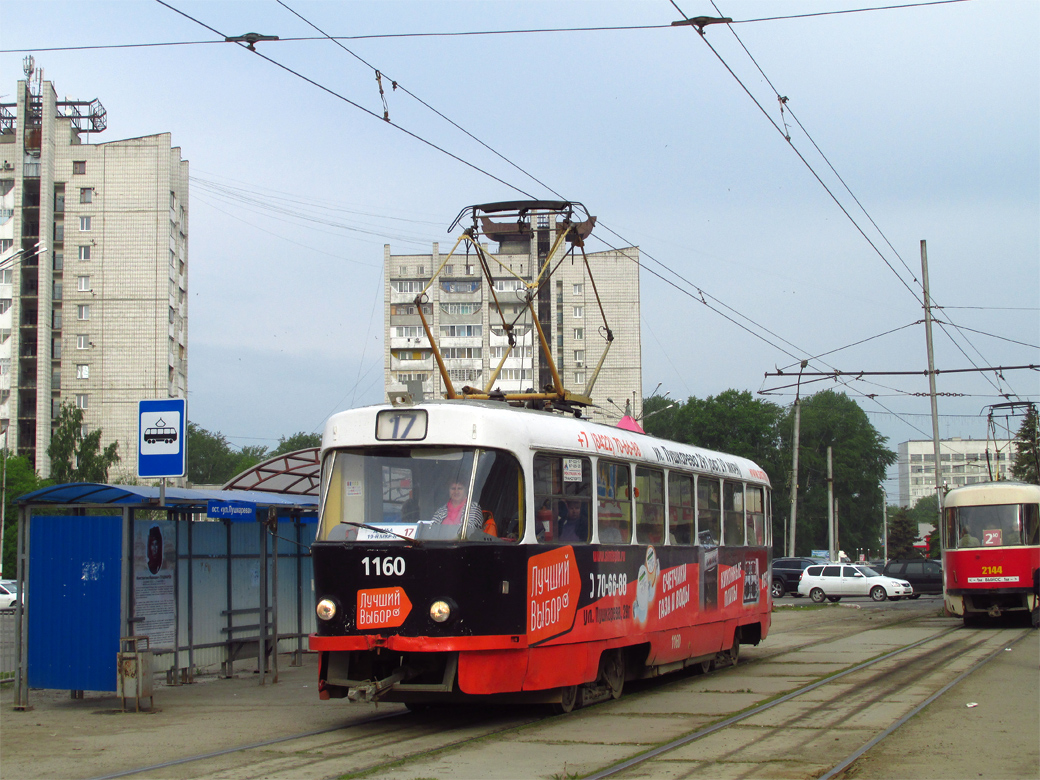Ульяновск, Tatra T3SU № 1160