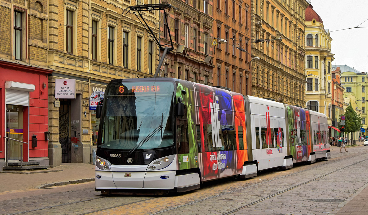 Рига, Škoda 15T1 ForCity Alfa Riga № 58066