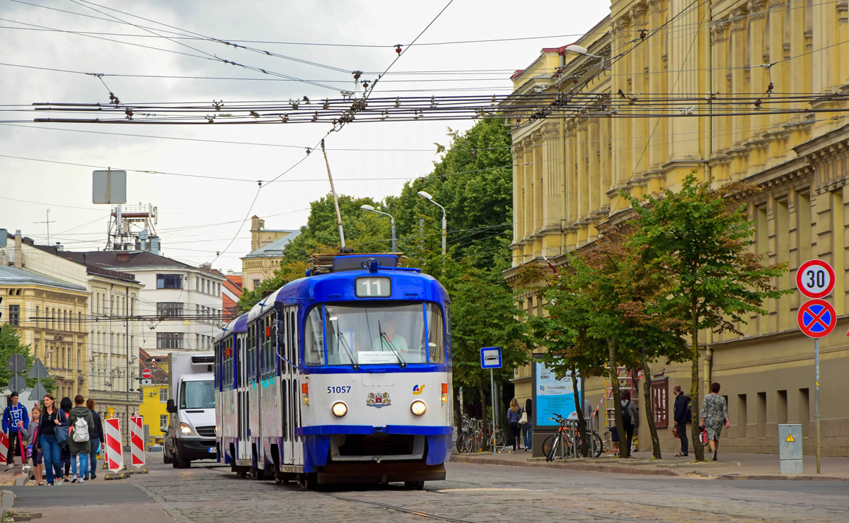 Рига, Tatra T3A № 51057