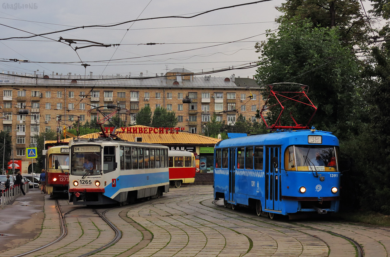 Москва, 71-608КМ № 1265; Москва, МТТЧ № 1391