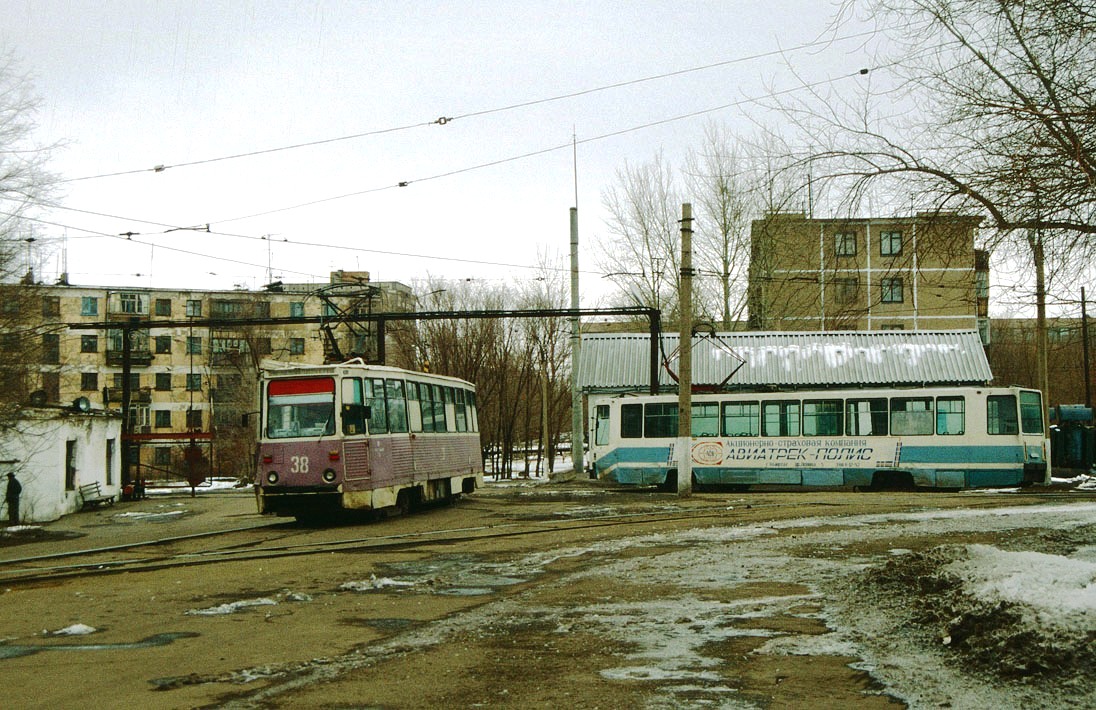 Темиртау, 71-605 (КТМ-5М3) № 38; Темиртау, 71-608К № 36