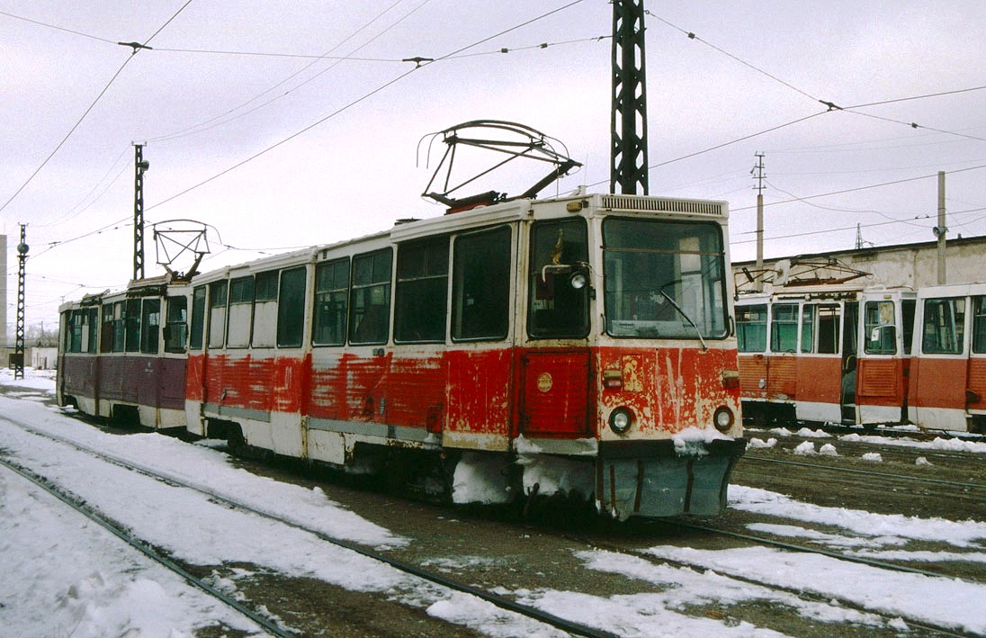 Темиртау, ВТК-24 № 01; Темиртау, 71-605 (КТМ-5М3) № 6; Темиртау, 71-605 (КТМ-5М3) № 15