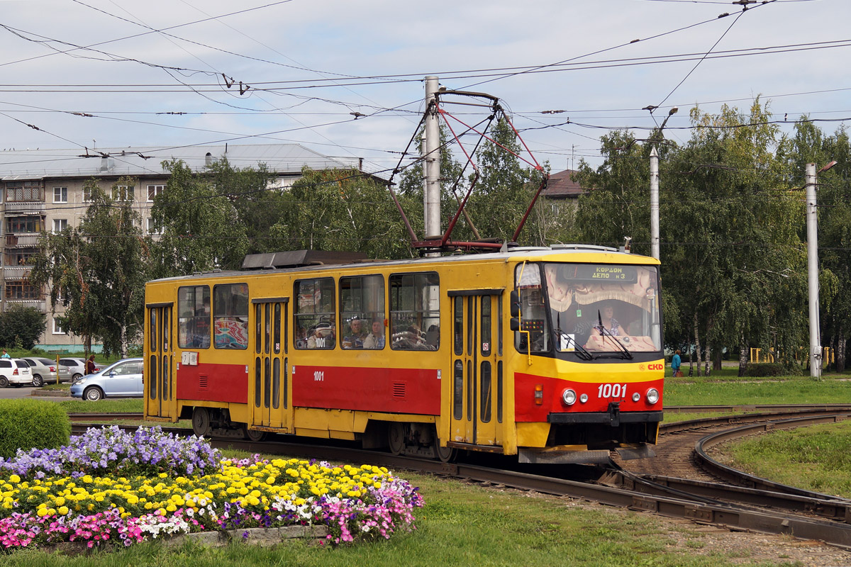 Барнаул, Tatra T6B5SU № 1001