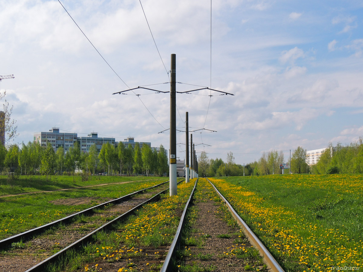 Нижнекамск — Трамвайные линии и кольца