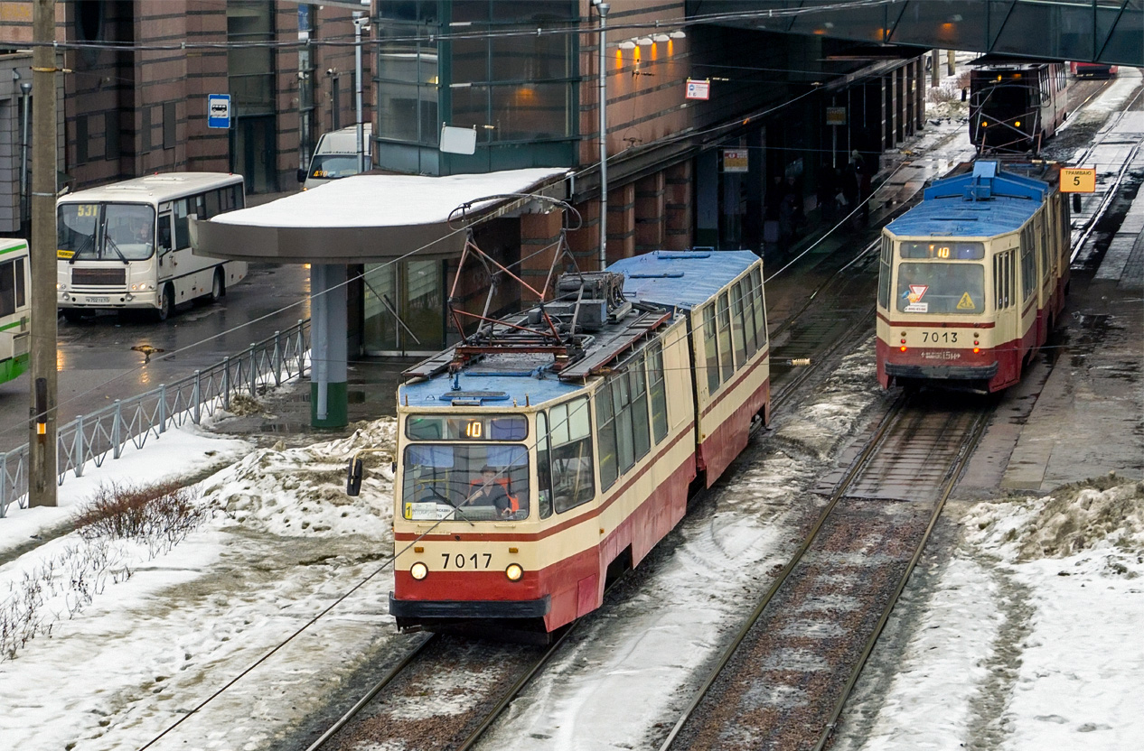 Санкт-Петербург, ЛВС-86К № 7017