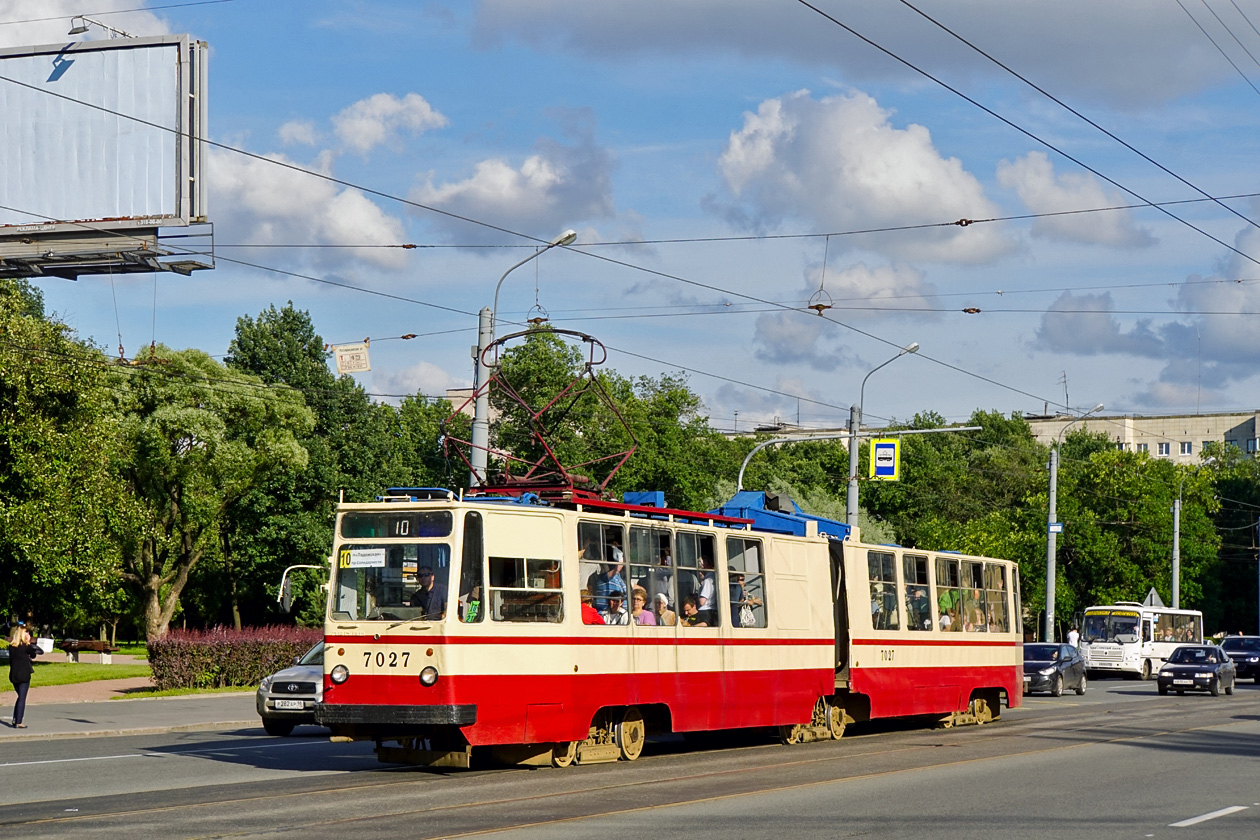 Санкт-Петербург, ЛВС-86К № 7027 Санкт-Петербург, ЛВС-86К № 7027
