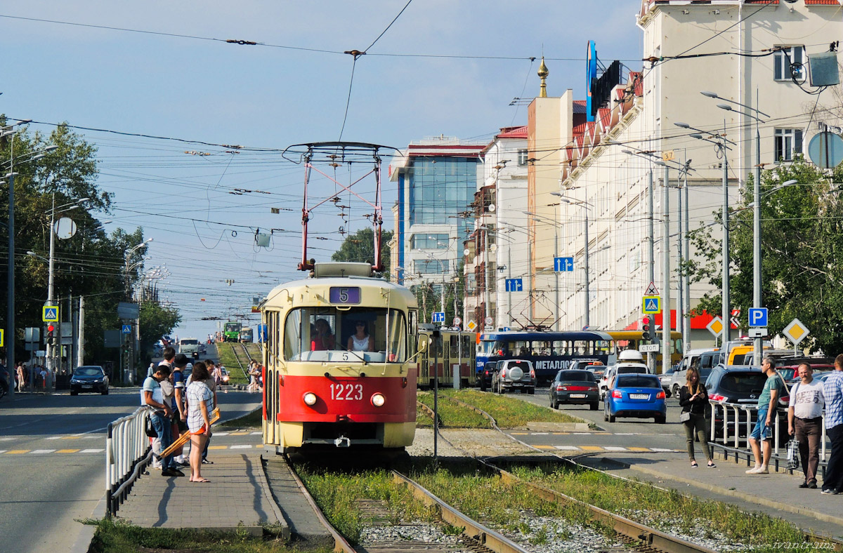 Ижевск, Tatra T3K № 1223