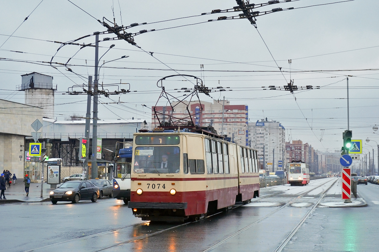 Санкт-Петербург, ЛВС-86К № 7074