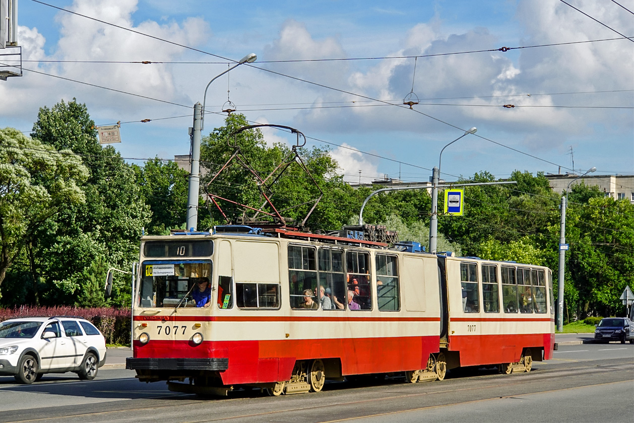 Санкт-Петербург, ЛВС-86К № 7077