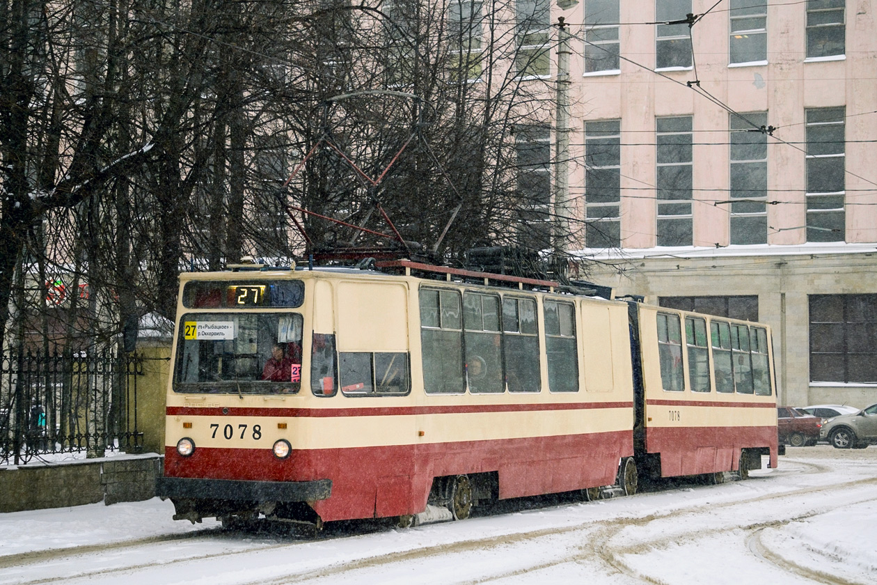 Санкт-Петербург, ЛВС-86К № 7078