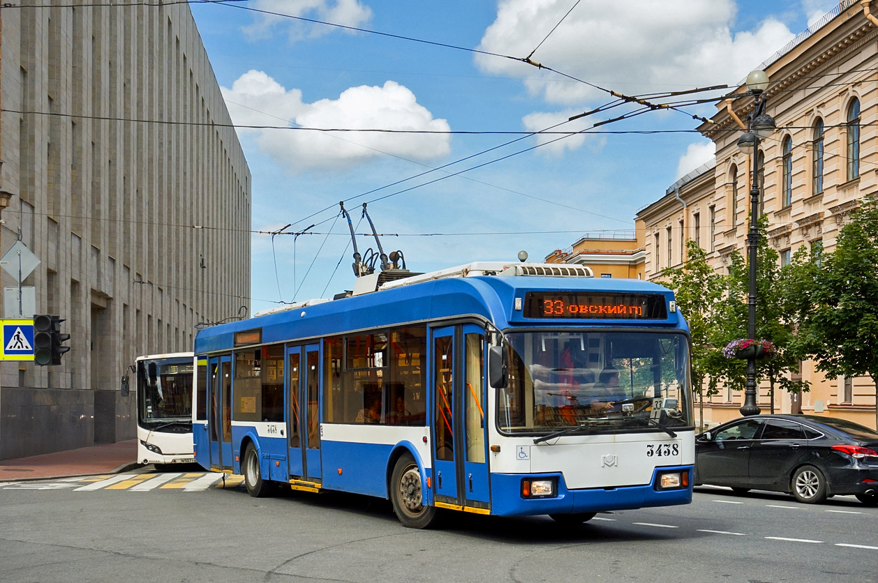 Санкт-Петербург, БКМ 321 № 3438