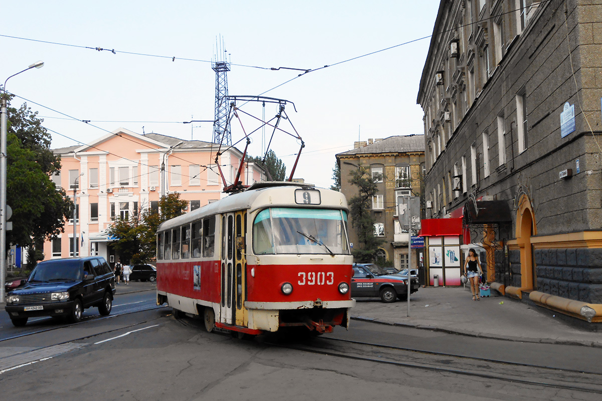 Донецк, Tatra T3SU (двухдверная) № 3903