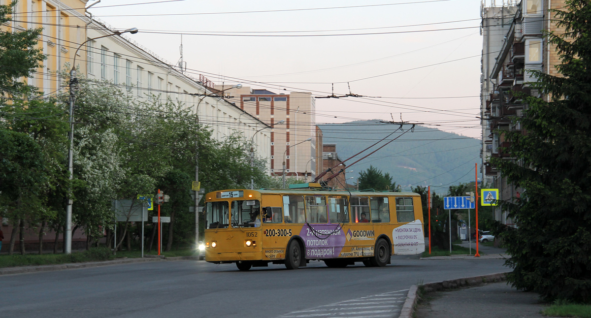 Красноярск, ЗиУ-682 (КВР МТРЗ) № 1052